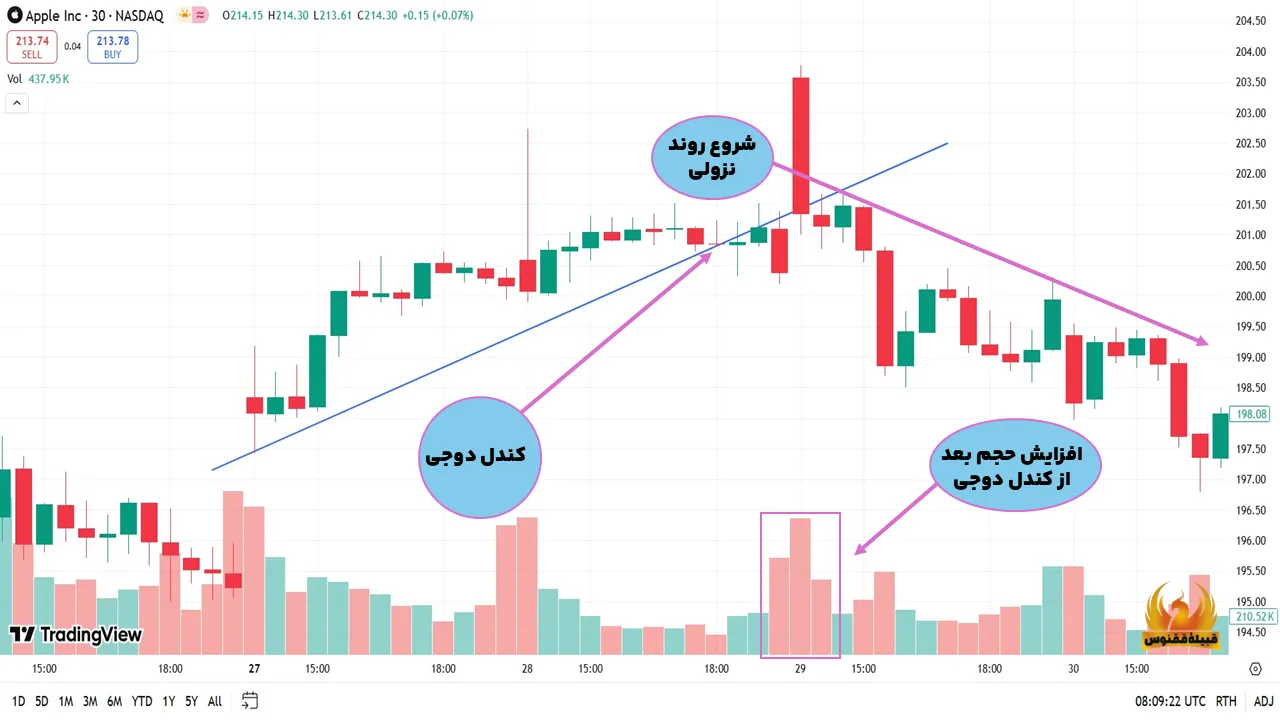 معامله برگشتی در مقاومت با دوجی