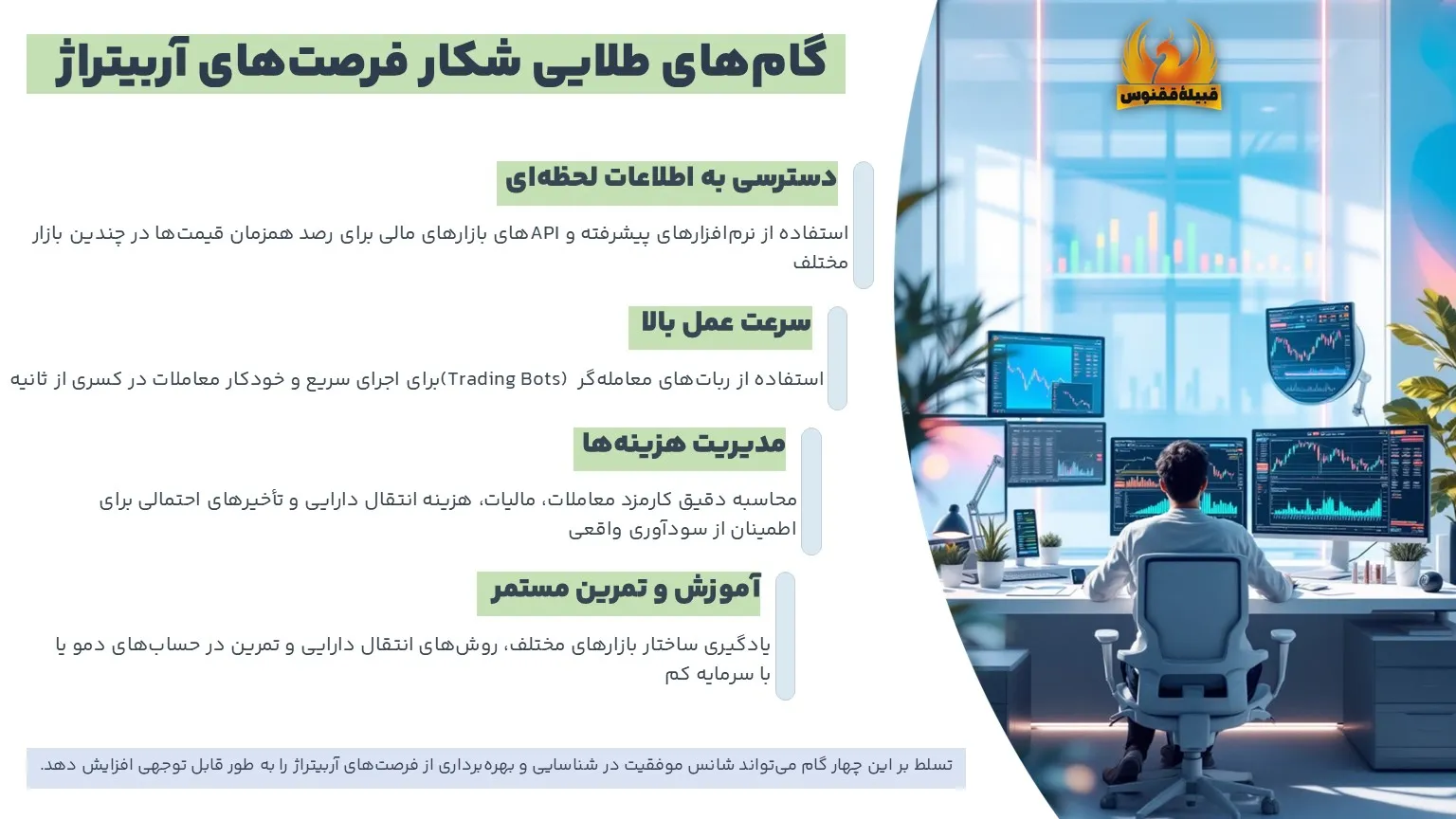 v گامهای طلایی شکار فرصتهای آربیتراژ