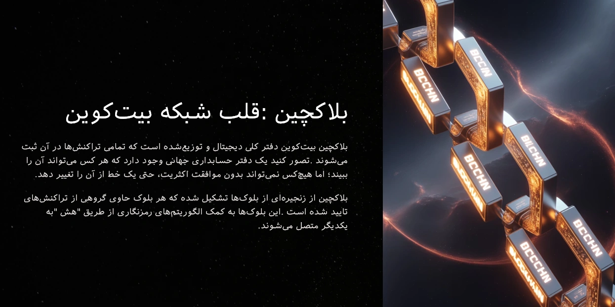 بلاکچین قلب شبکه بیت کوین
