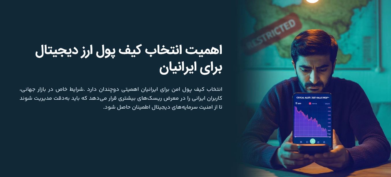 اهمیت انتخاب کیف پول برای ایرانیان