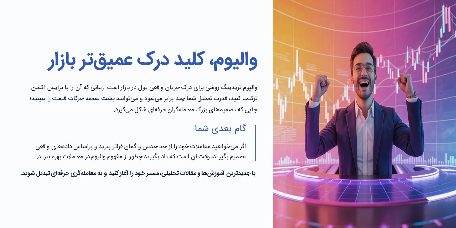 مفهوم والیوم در معاملات، کلید درک عمیقتر بازار