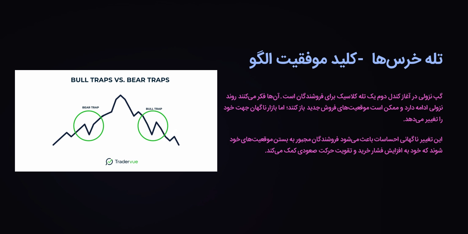 تله خرسها و شکاف قیمت (Bear Trap)