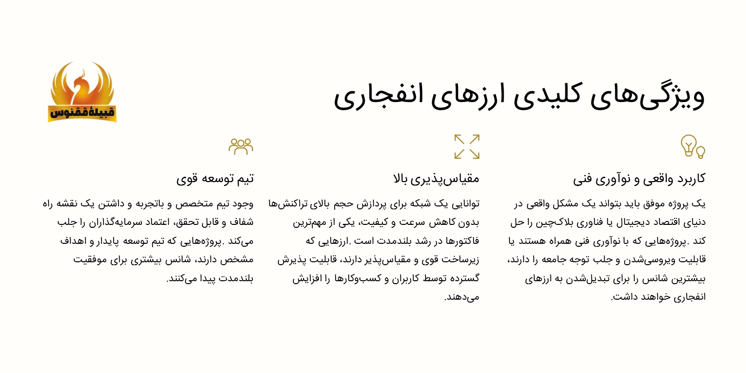 ویژگیهای کلیدی