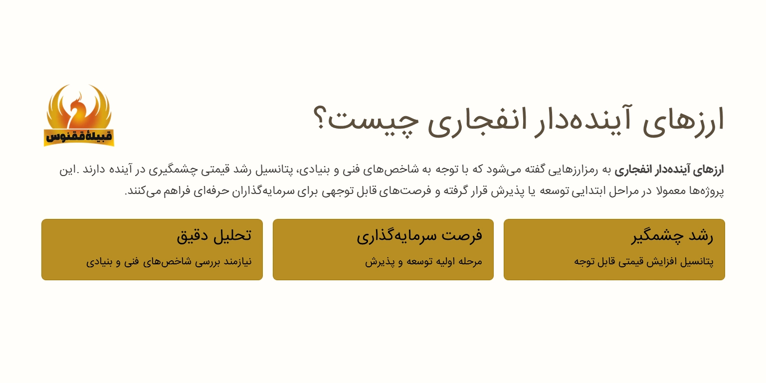 ارزهای آینده دار انفجاری؛ تعریف و ویژگیهای کلیدی