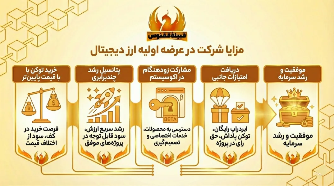 مزایا و خطرات شرکت در عرضه اولیه ارز دیجیتال
