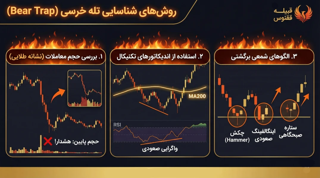 روشهای شناسایی تله خرسی
