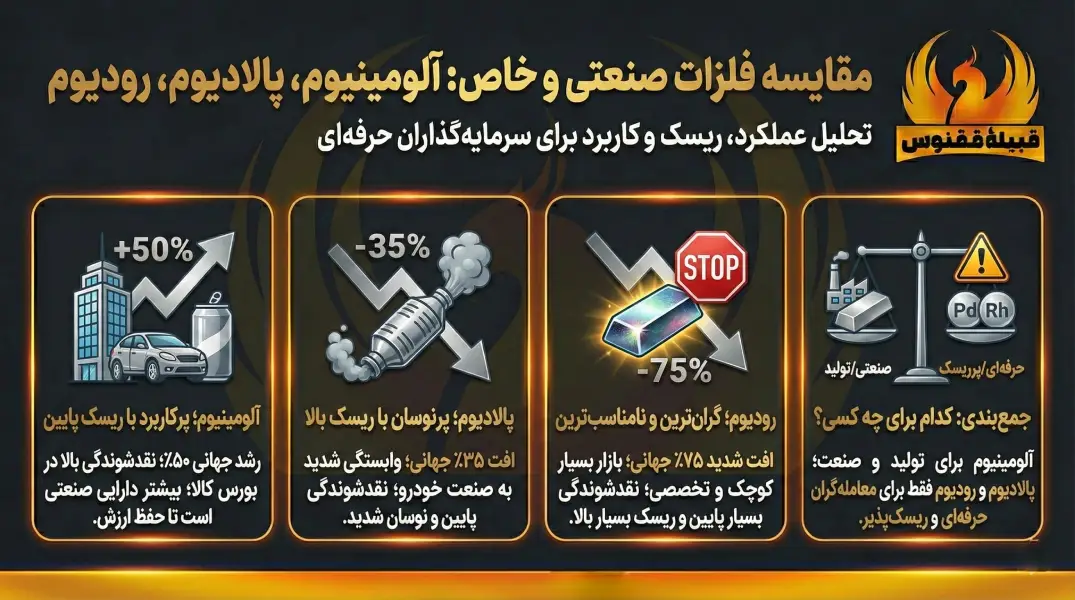 آلومینیوم؛ فلز پرکاربرد با ریسک پایین