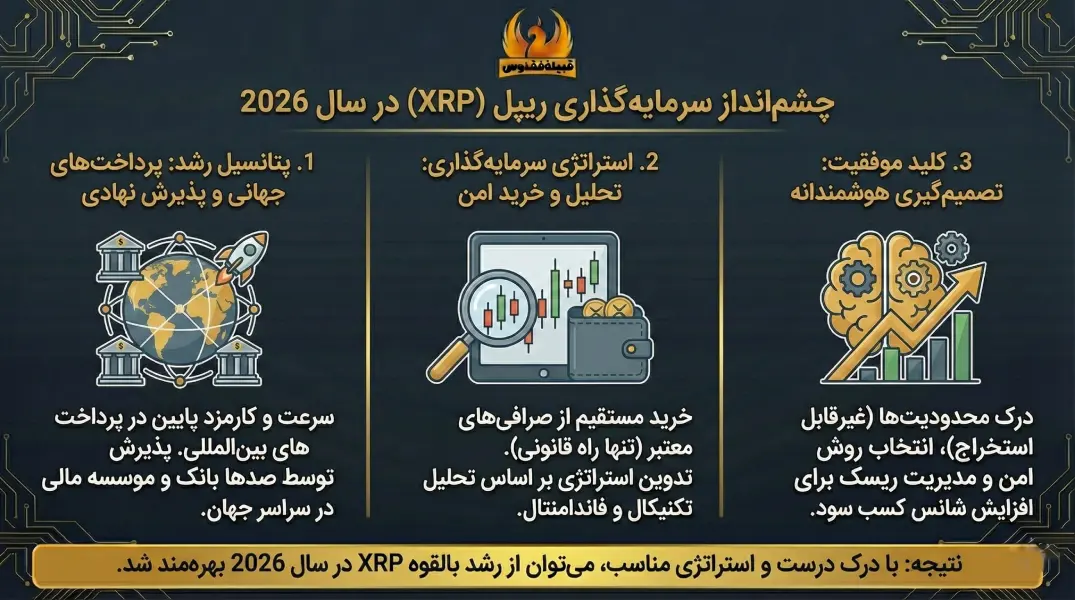 چشمانداز سرمایهگذاری ریپل (XRP) در سال 2026