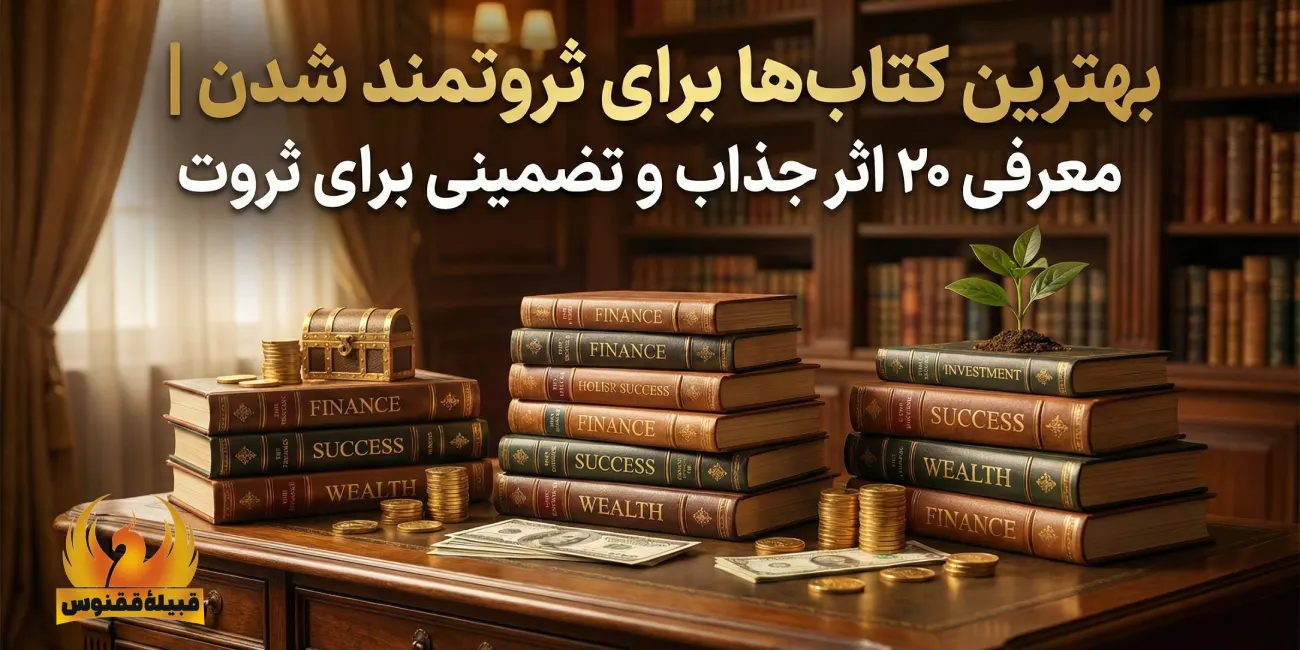 بهترین کتاب‌ ها برای ثروتمند شدن | معرفی ۲۰ اثر جذاب و تضمینی برای ثروت